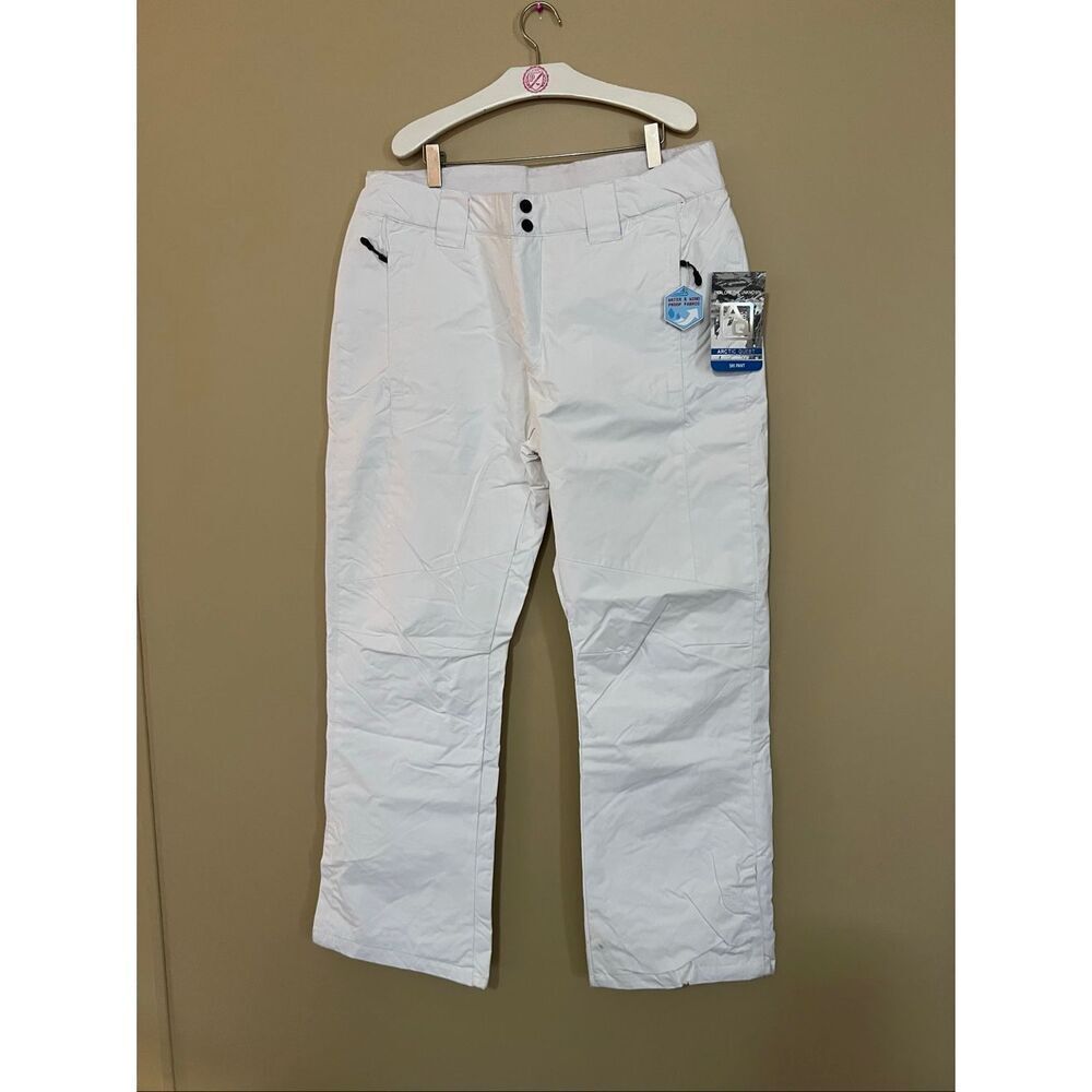 Arctic Quest White Ski Pants Woman’s Size XL MSRP $100 FLAWED-MARKS